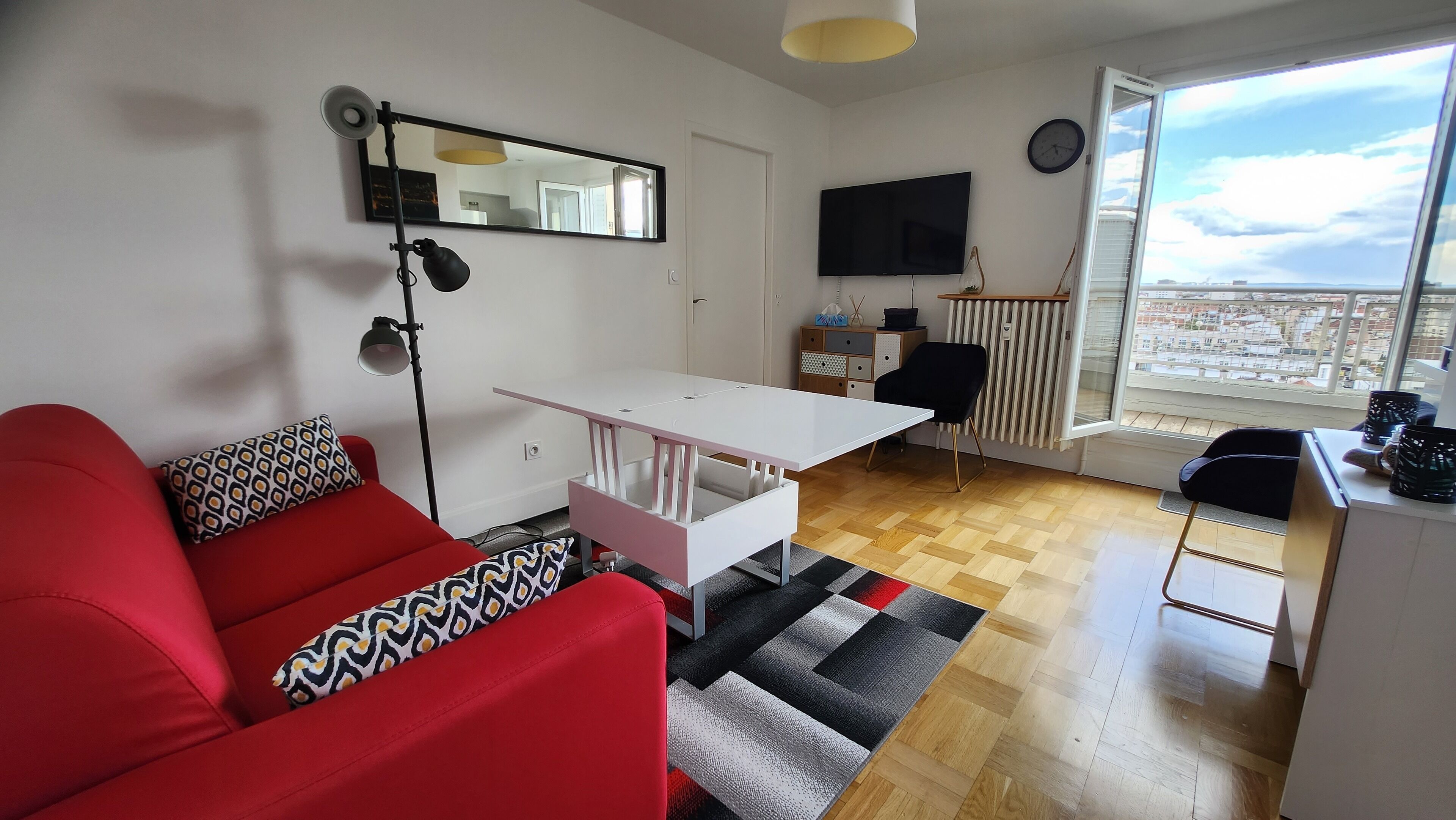 Tête d'Or Terrace View Household Included Private garage