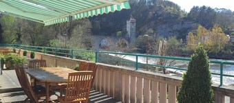 Apt T3 air-conditioned, on the 1st floor of a character residence in CAHORS 