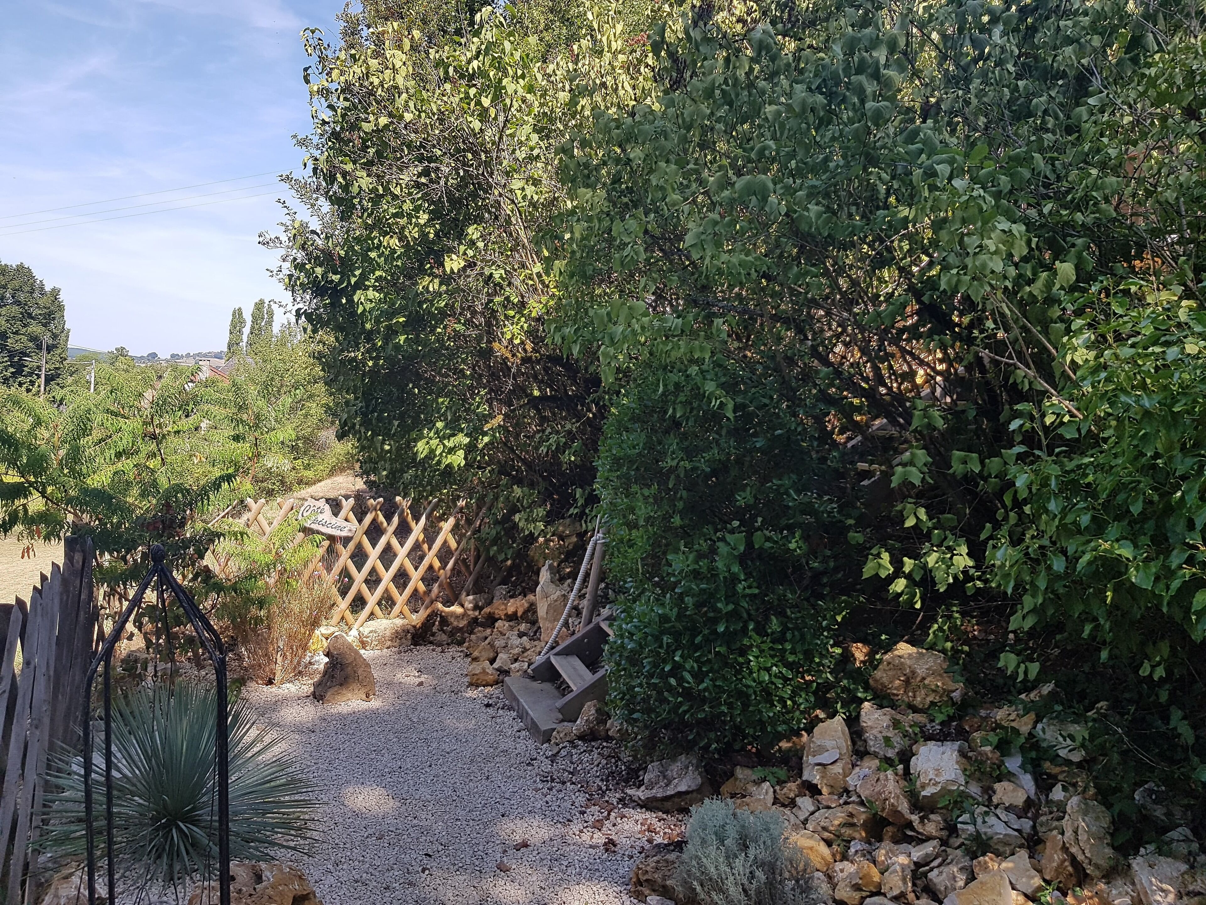 Overnattingsstedets uteområder