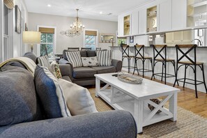 Smart TV, DVD player, books