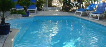 Superb T2 on the beach + swimming pool, Gosier Petit-Havre - free Wi-Fi connection