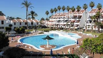 Una piscina riscaldata