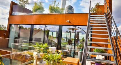 Fantastic House Rooftop & garden - 360° view over Paris