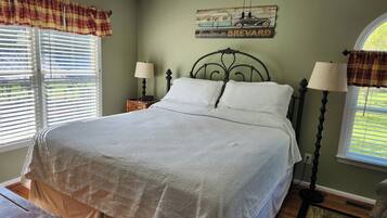 1 間睡房、熨斗/熨衫板、免費 Wi-Fi、床單