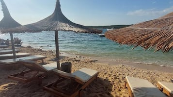 On the beach