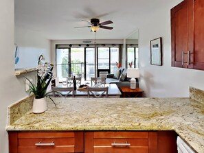 TV, DVD player, books