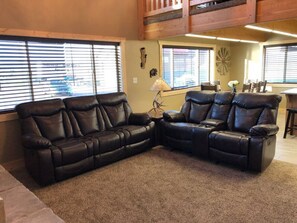 TV connectée, cheminée