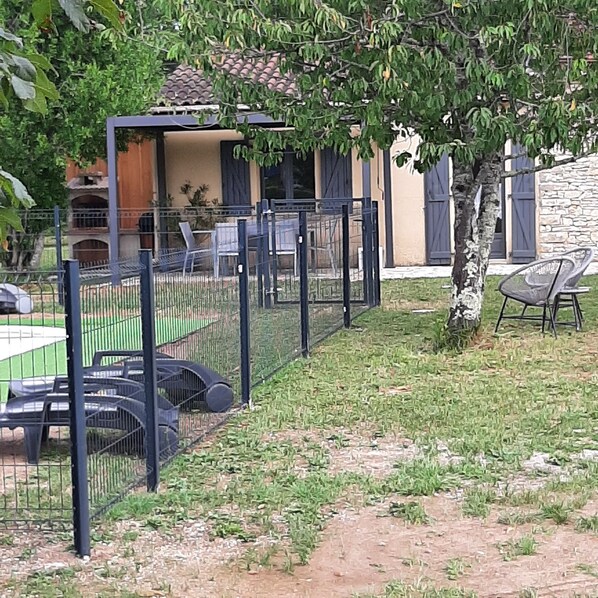 Enceinte de l’hébergement