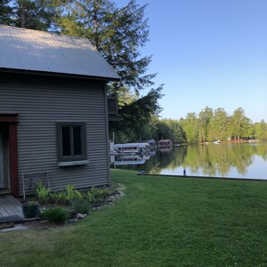 Property grounds - Adirondack Beauty! 110 ft Lake Frontage On Brant. Lake - Beach; Kayaks, Canoes (Greig)