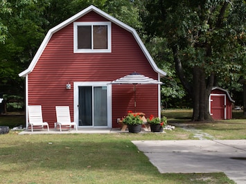 Front with Concrete driveway 