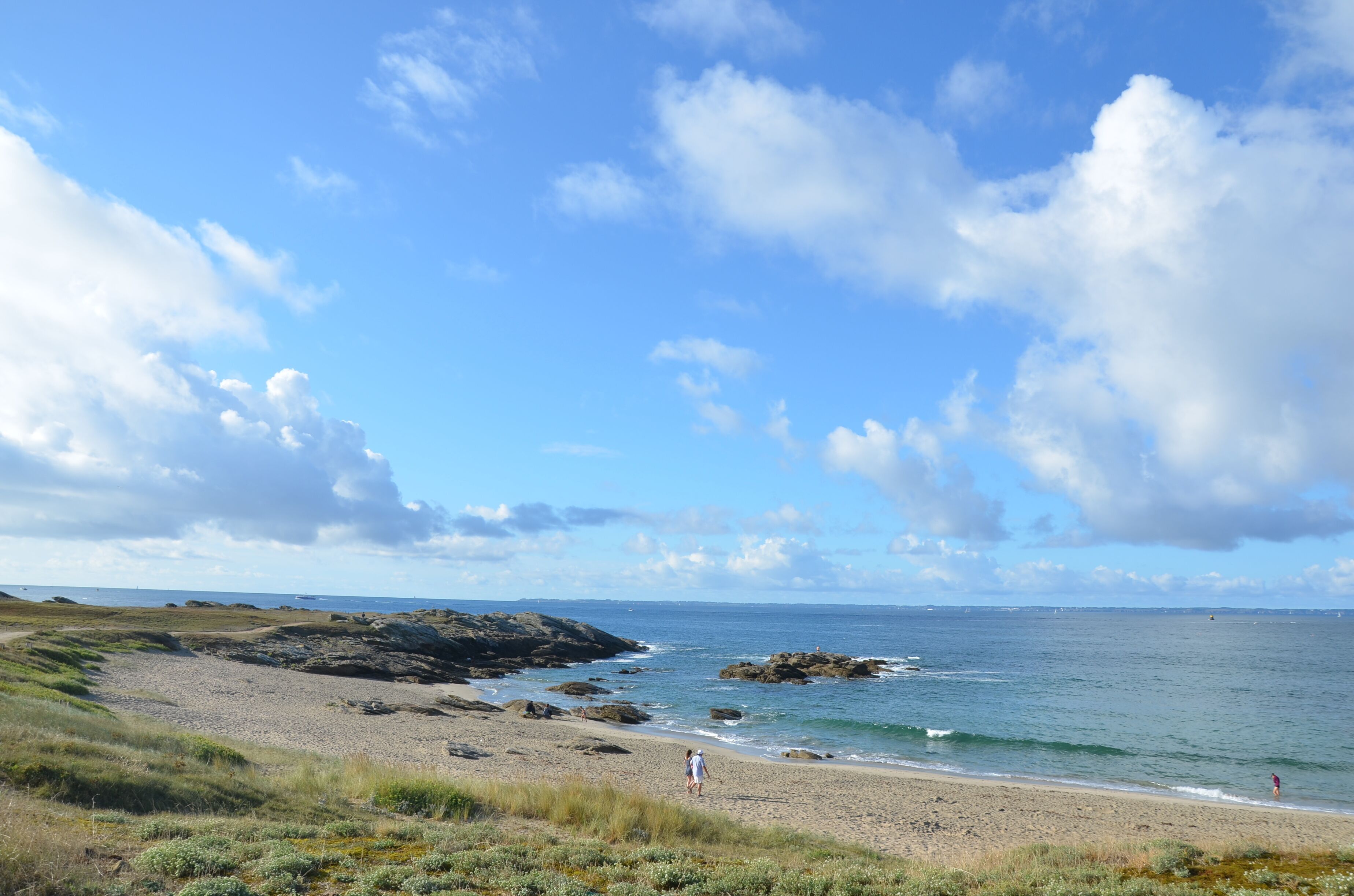 La plage la plus proche de l'appartement (5min à pied)