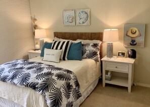 2 bedrooms, in-room safe, iron/ironing board, free WiFi