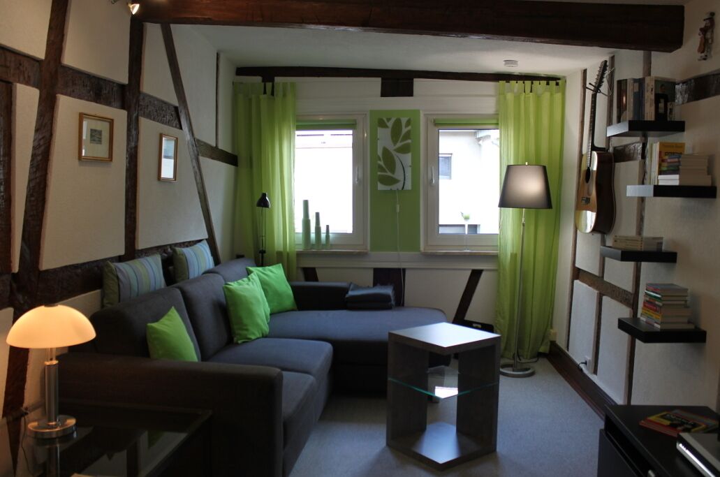 3 *** apartment in a lovingly renovated old building with complete equipment & Pfalzcard