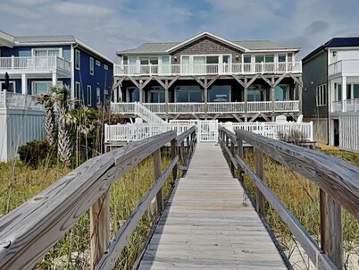 Big Kahuna | Ocean Front, Pool, Elevator, Decks + Beach Access