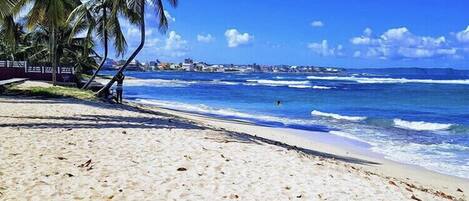 Beach nearby, beach towels