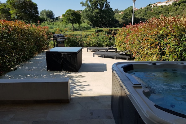 Bain à remous extérieur