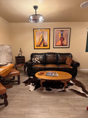 TV connectée, cheminée