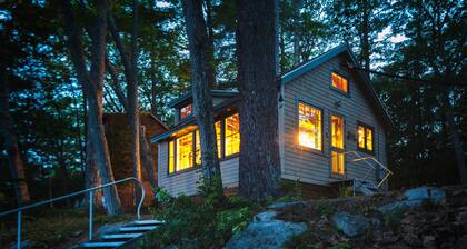 The Wicked Cute Camp – on Norton Pond Near Camden & the Coast of Maine