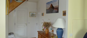 Komfortabelt hus to minutter fra strendene i Trouville og Deauville