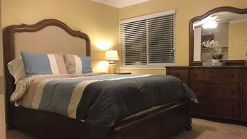 3 bedrooms, iron/ironing board, travel crib, free WiFi