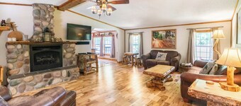 Hocking Hills Getaway w/ Hot Tub, Fireplace & 20 Private Acres. Pet-Friendly!