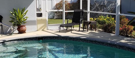 Piscine chauffée