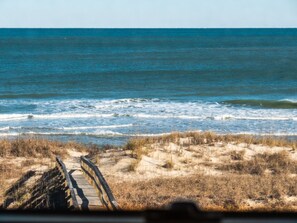 On the beach - Over The Moon | Oceanfront in Kure Beach! (Kure Beach)