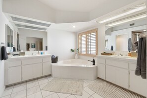 Hair dryer, towels