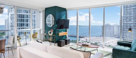 TV, streaming services, offices