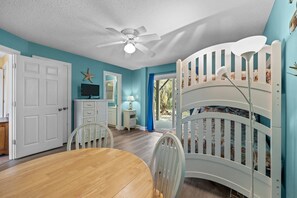 5 bedrooms, iron/ironing board, travel cot, free WiFi