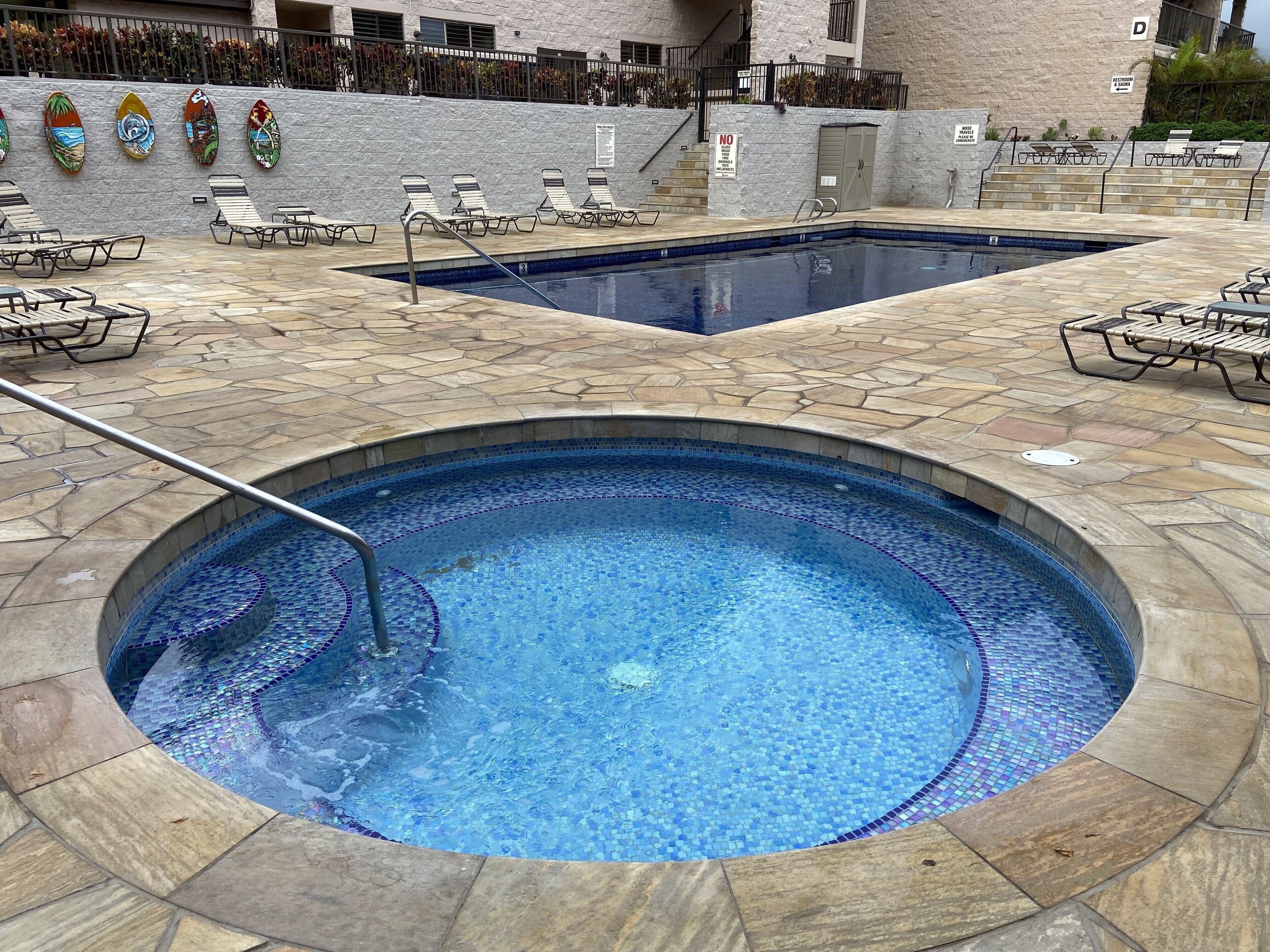 Außenpool, beheizter Pool