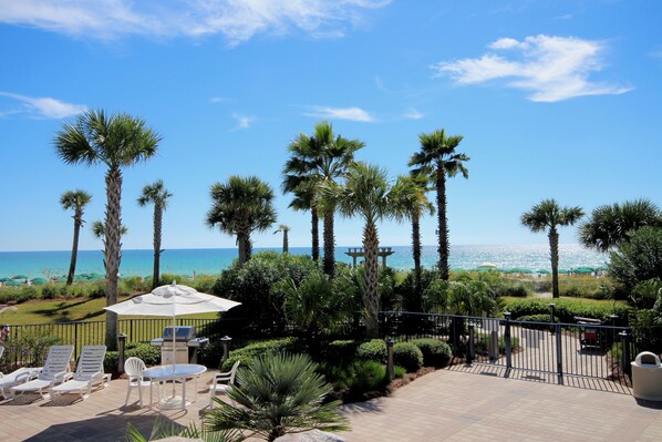 Terrace/patio - Waterscape A604 ~ Dual Master BRs ~ Must See View!!! (Fort Walton Beach)