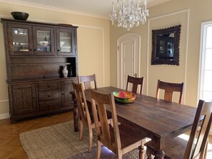 Dining - Newly avail. 4BR SF house, top loc, 3 park (San Francisco)