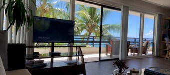 TRUE OCEANFRONT WITH WRAP-AROUND LANAI – Prime unit in Casa de Emdeko - B 238