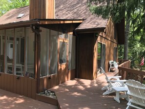 Terrace/patio - Relaxing Lakefront, Very Clean. Great for Families. (Bethel)