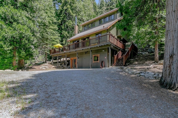 Front view of the cabin