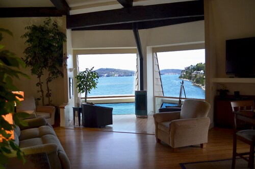 Best panoramic view of the lake! Winters by the fire or sun deck in the summer