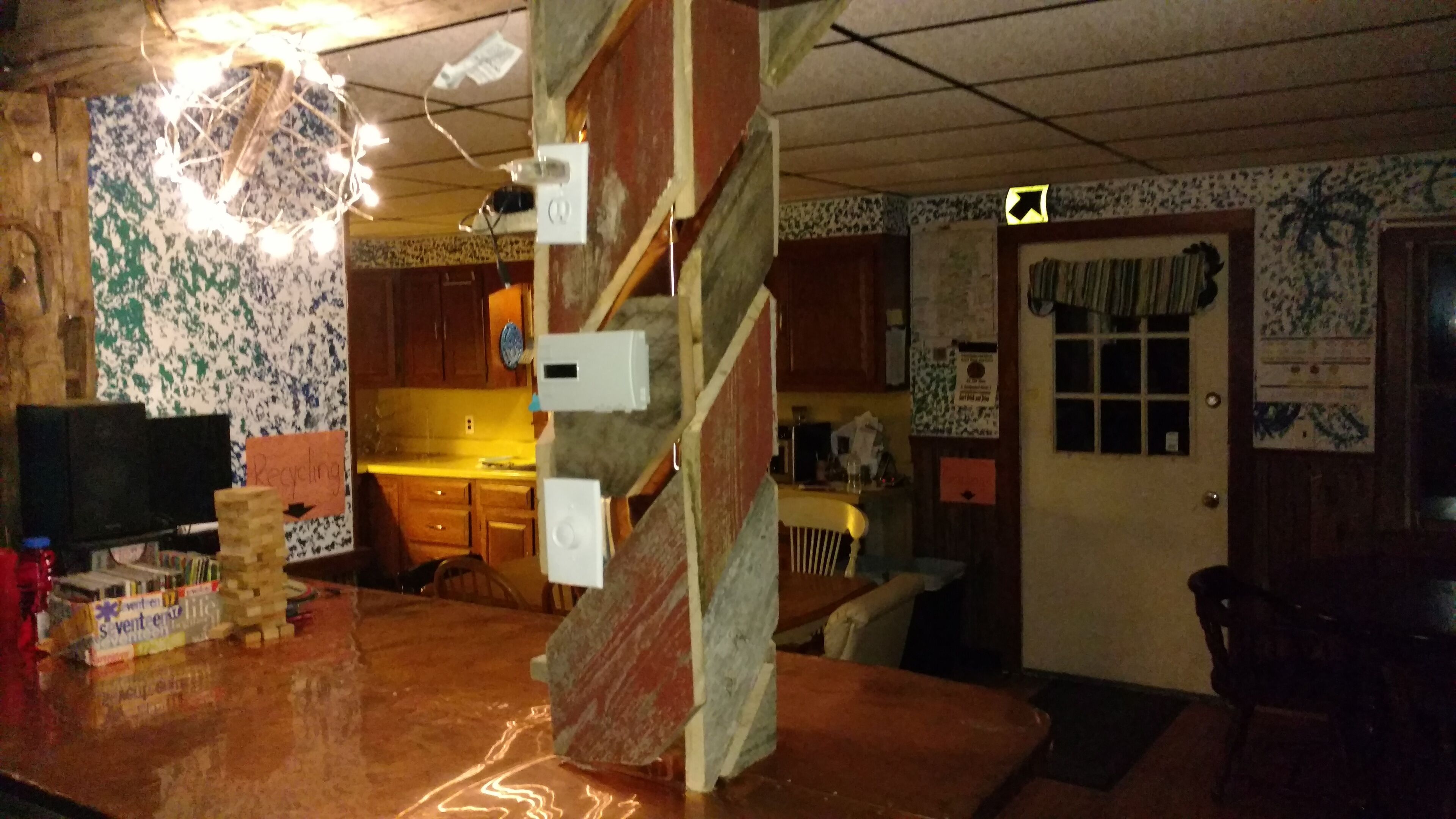 Secluded large country home for big groups with giant open yard for outdoor fun.