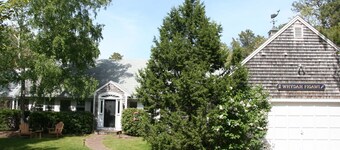 クラシック5BrケープコッドホームインエクスクルーシブN. チャタム-プライベートビーチへのステップ