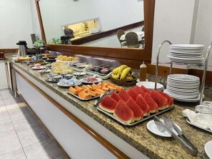 Frokostbuffé er inkludert hver dag