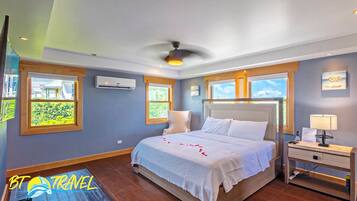 4 bedrooms, in-room safe, iron/ironing board, free WiFi