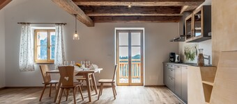 Holiday Apartment "Oberprünst Hof -St. Sebastian" in cosy Chalet with Garden and Terrace