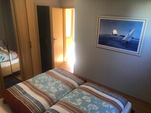2 makuuhuonetta, Wi-Fi, vuodevaatteet