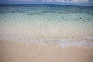 On the beach, sun-loungers, beach towels - Idyllic Island Getaway, Private Beach Deck & Beach Access (Providenciales)