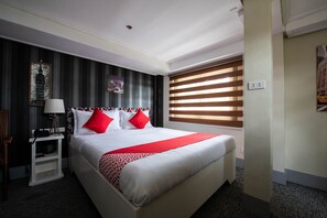 Mörkläggningsgardiner och sängkläder