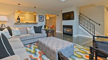 Smart-TV, Kamin, Drucker