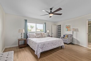 2 dormitorios, tabla de planchar con plancha, Internet y ropa de cama