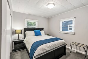 4 bedrooms, iron/ironing board, travel cot, free WiFi