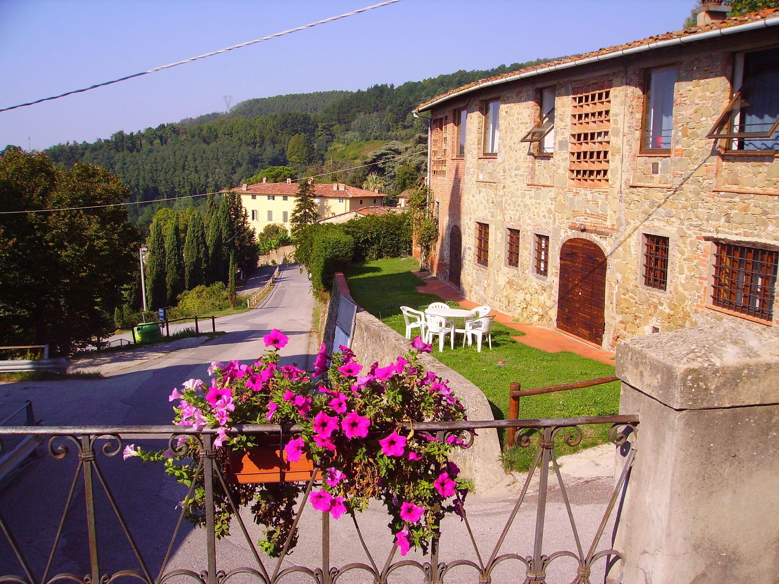 The Bio Fattoria at high altitude in Lucca