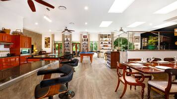 Luxury Penthouse, 5 Bedrooms, Garden View (with 3.5 bathrooms) | Living area | 75-inch flat-screen TV with cable channels, TV, Netflix